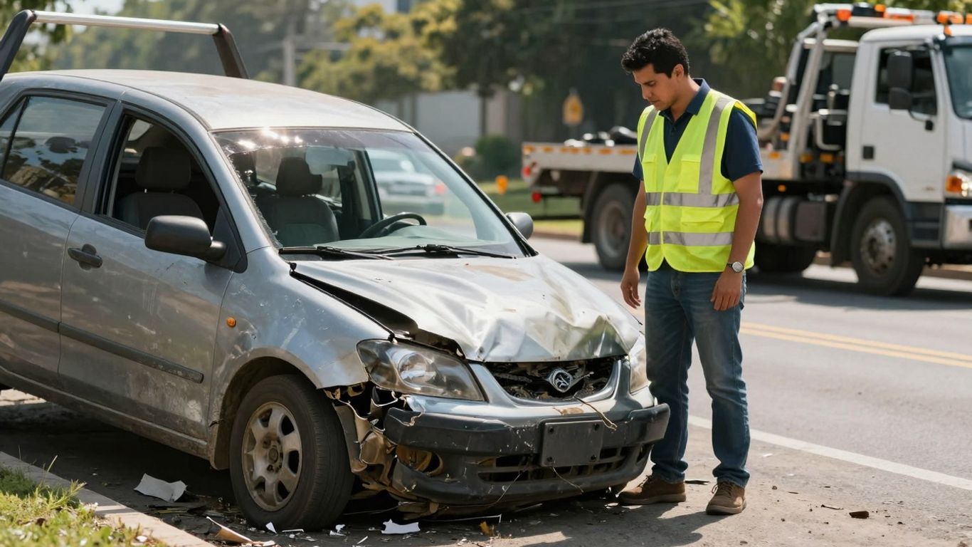 Mașină avariată, recuperare auto, despăgubiri accident.