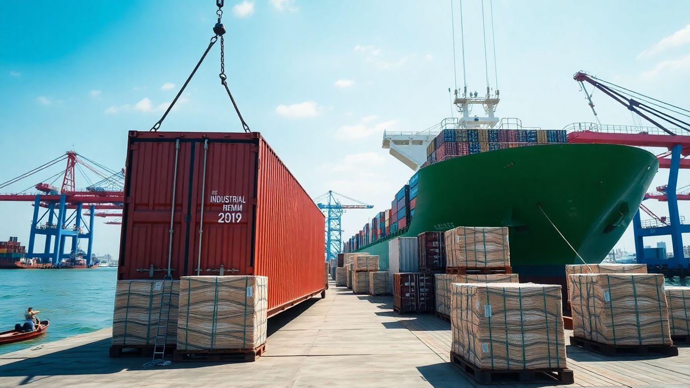 Industrial hemp export logistics and transportation