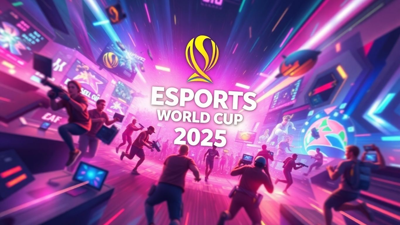 Esports World Cup 2025 game illustration