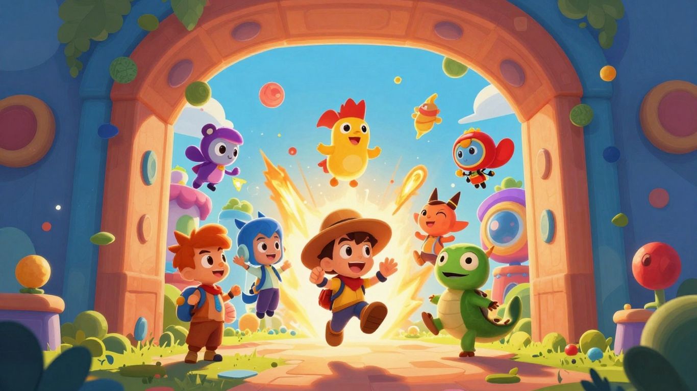 Portal to a vibrant, fun-filled unblocked game world.