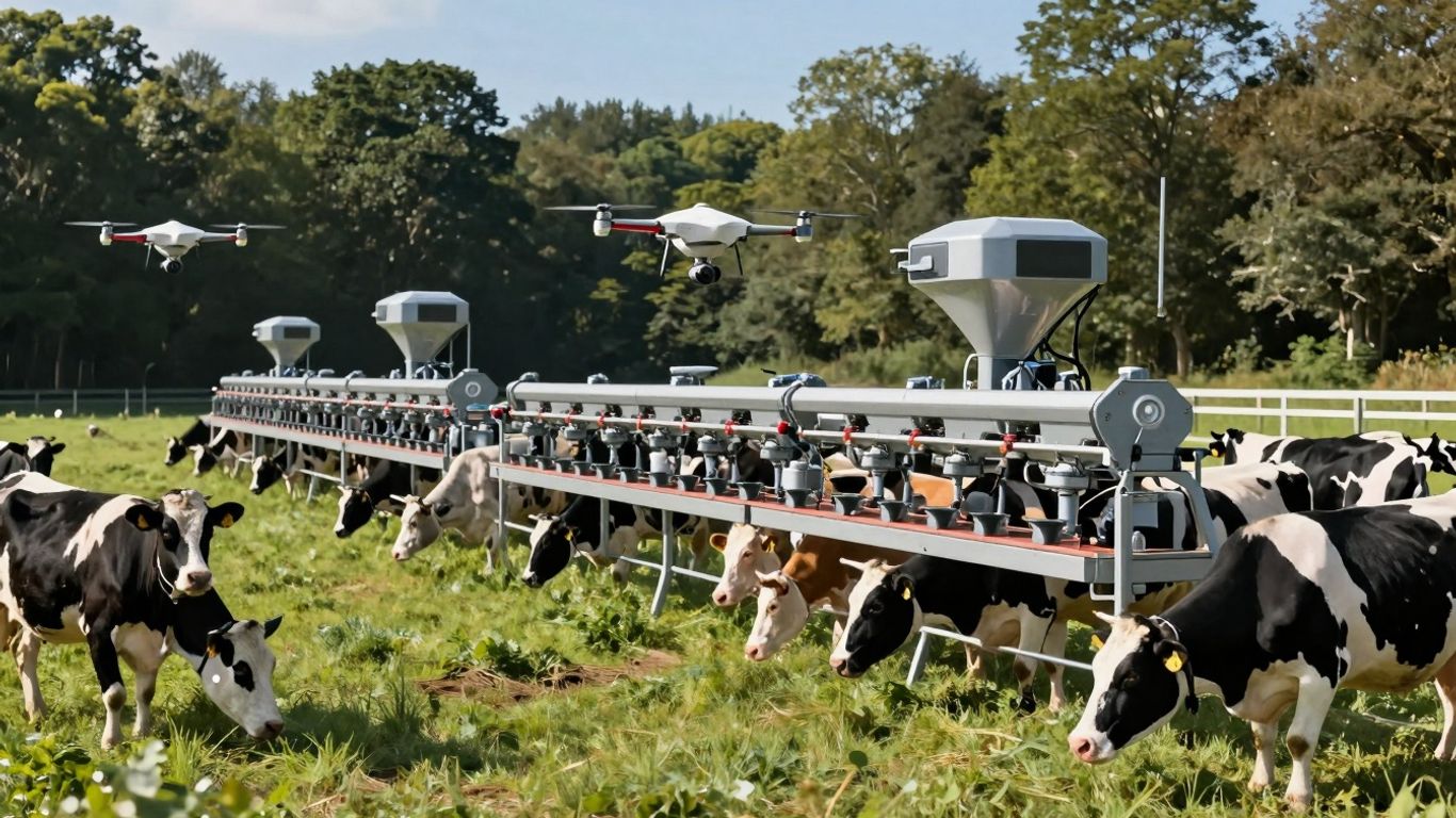 Produção animal sustentável com tecnologia e inovação.