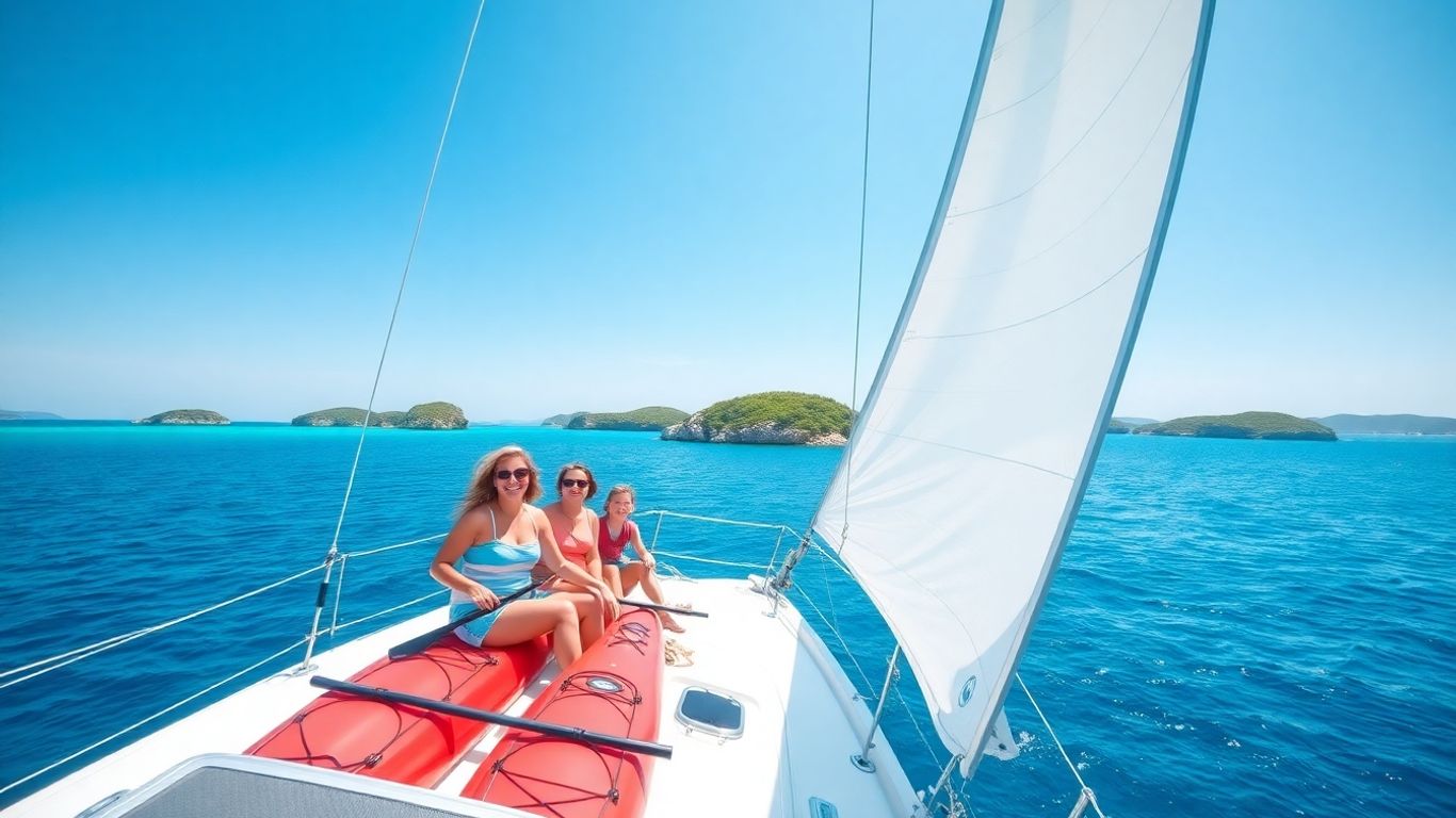 Family sailing holiday in Croatia
