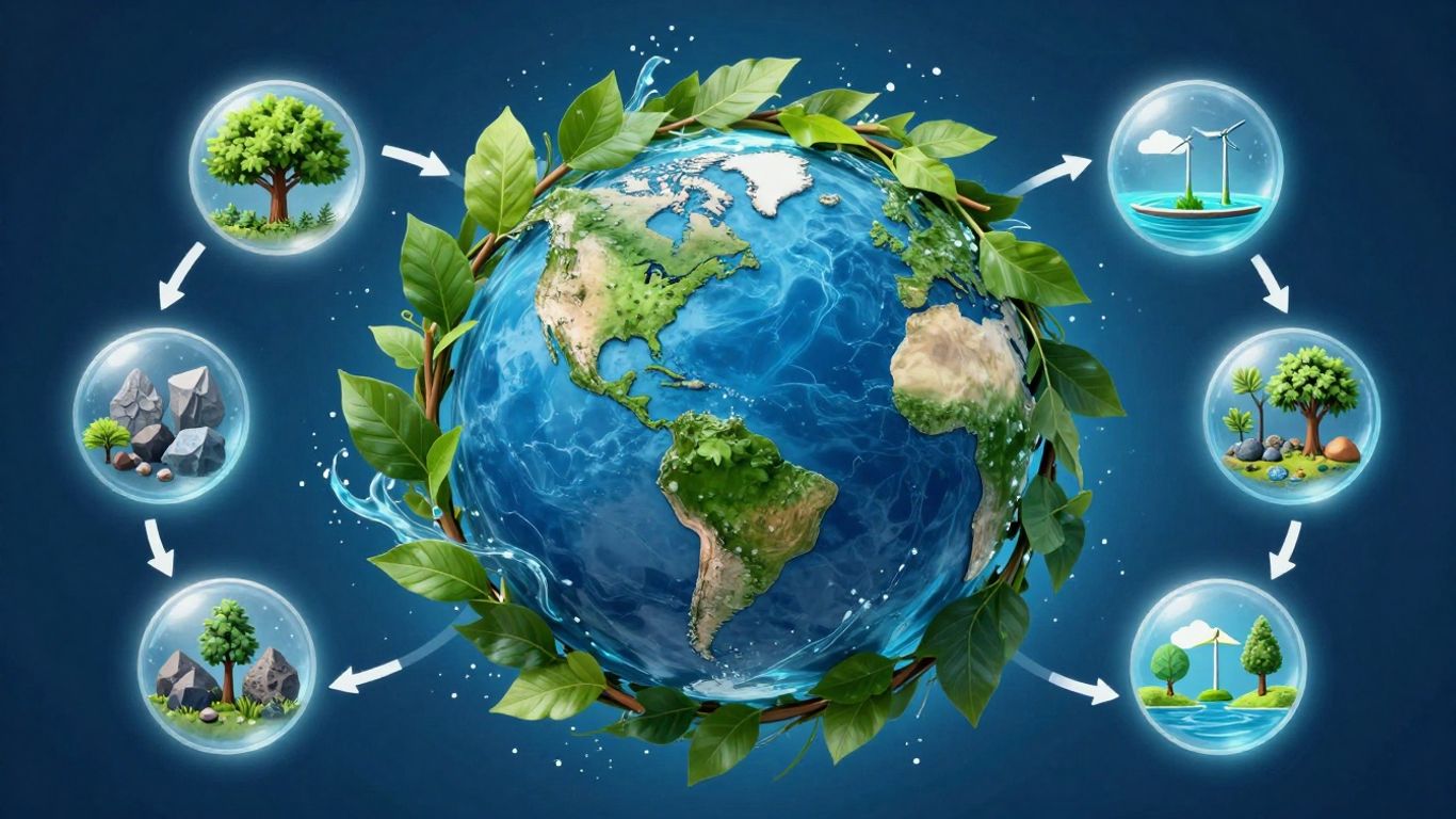 Economia circulară și valorificarea resurselor naturale.