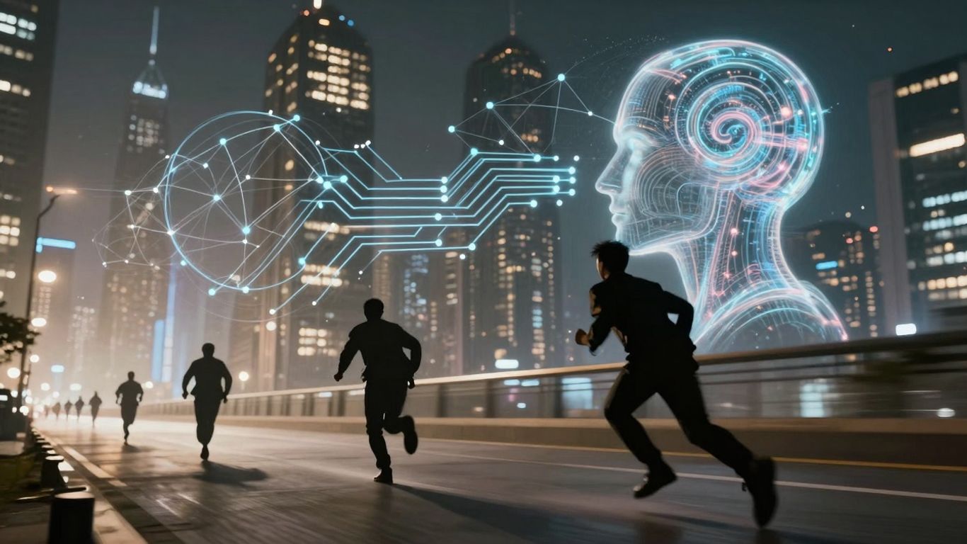 AI race in Silicon Valley towards superintelligence.