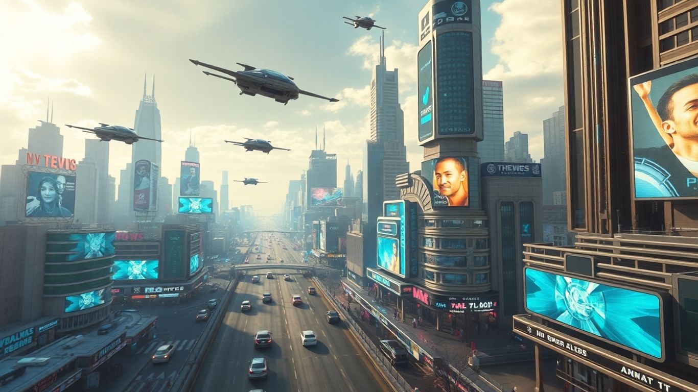 Sora AI video generation cityscape