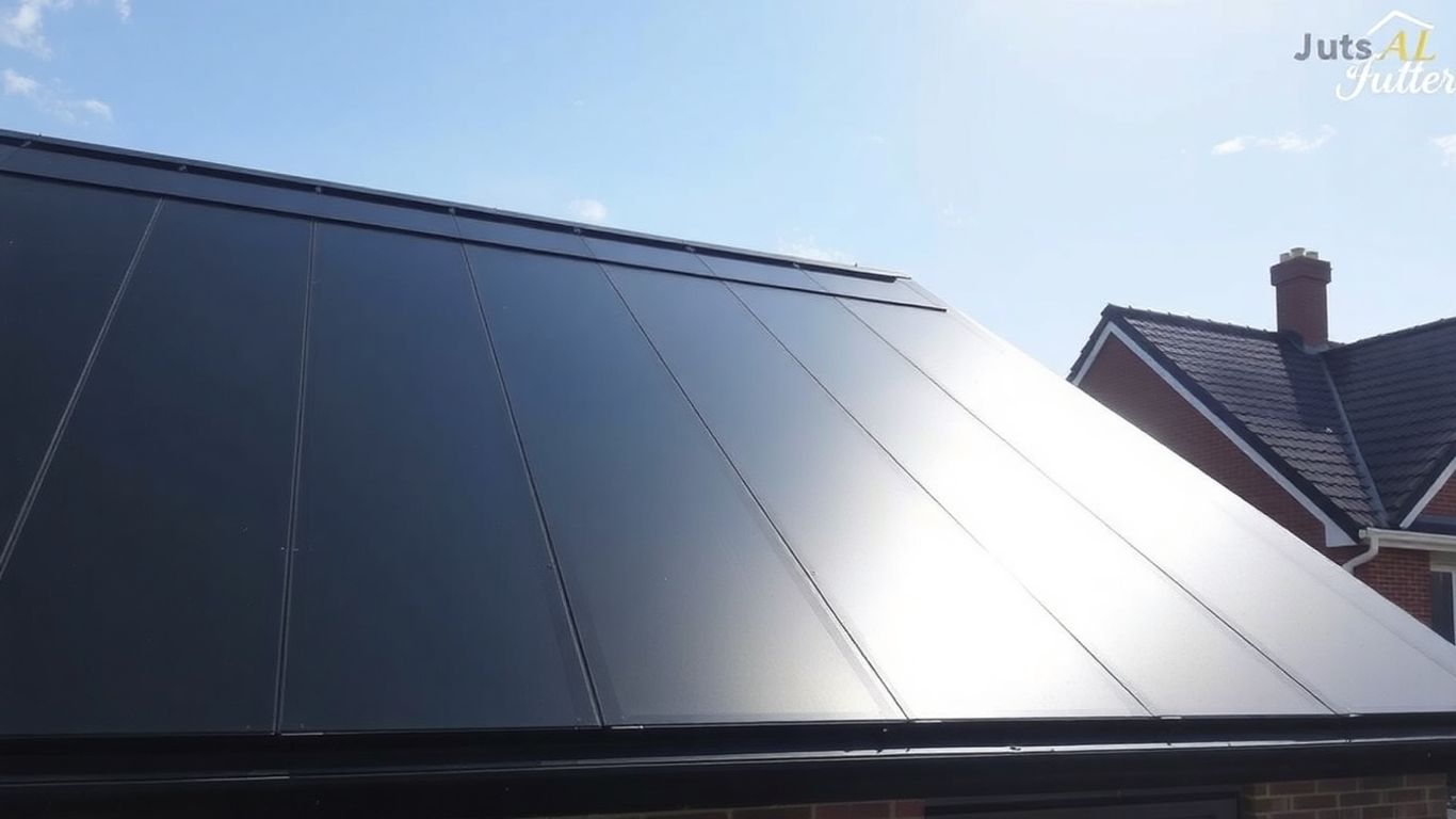 Dublin house with flat roof next to pitched roof.
