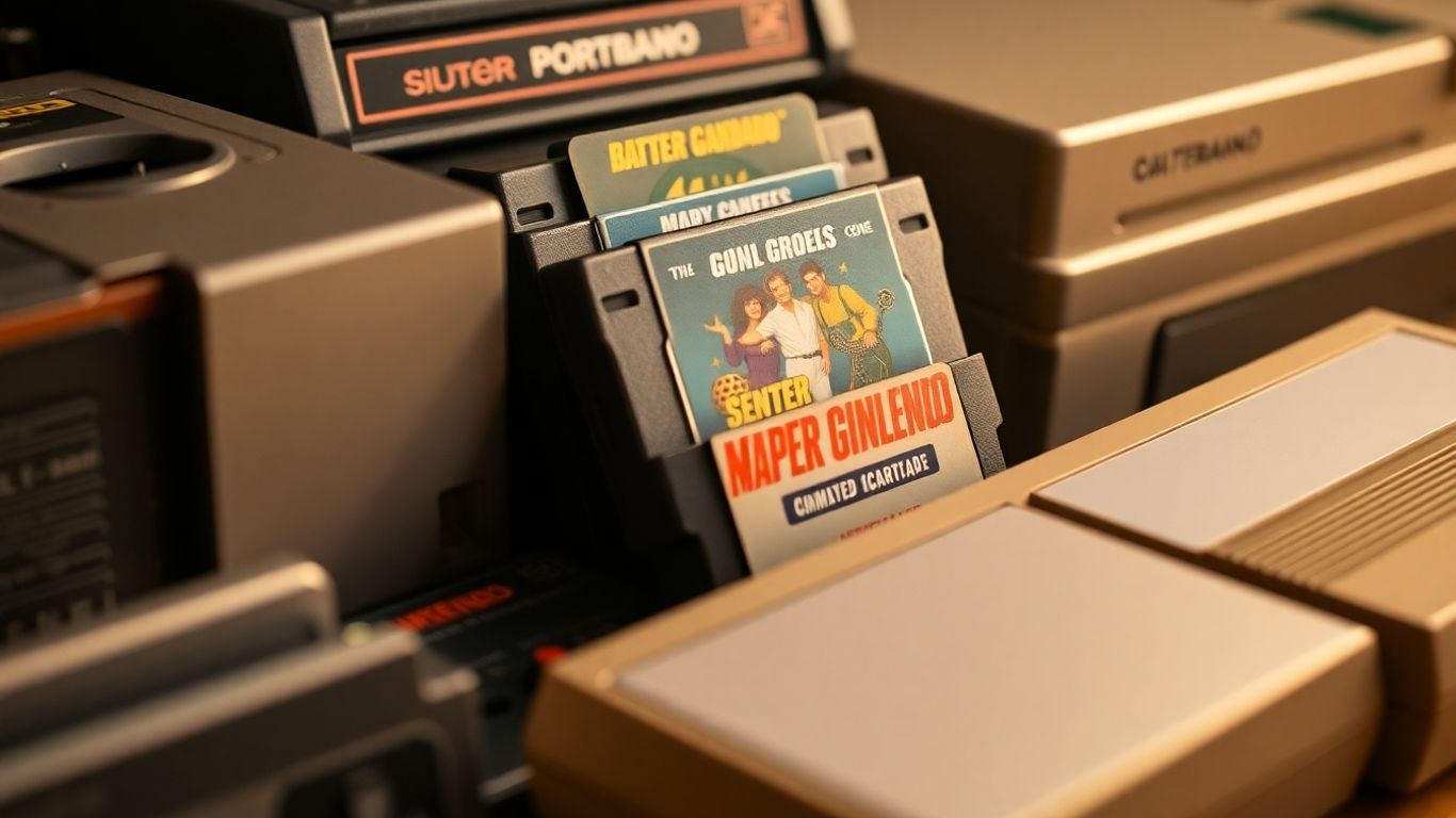 Kolekcionarski retro igrice i konzole za poklon.