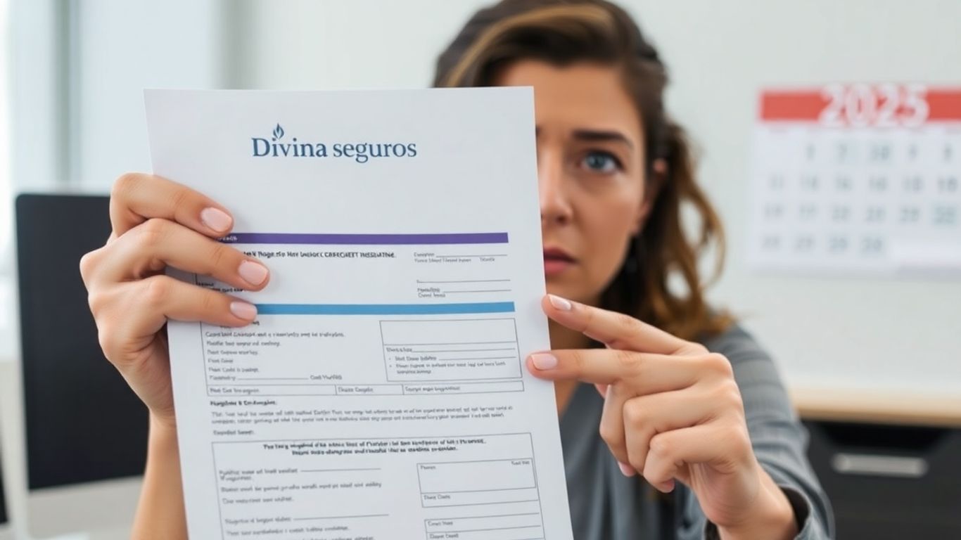 Persona cancelando seguro de Divina Seguros.