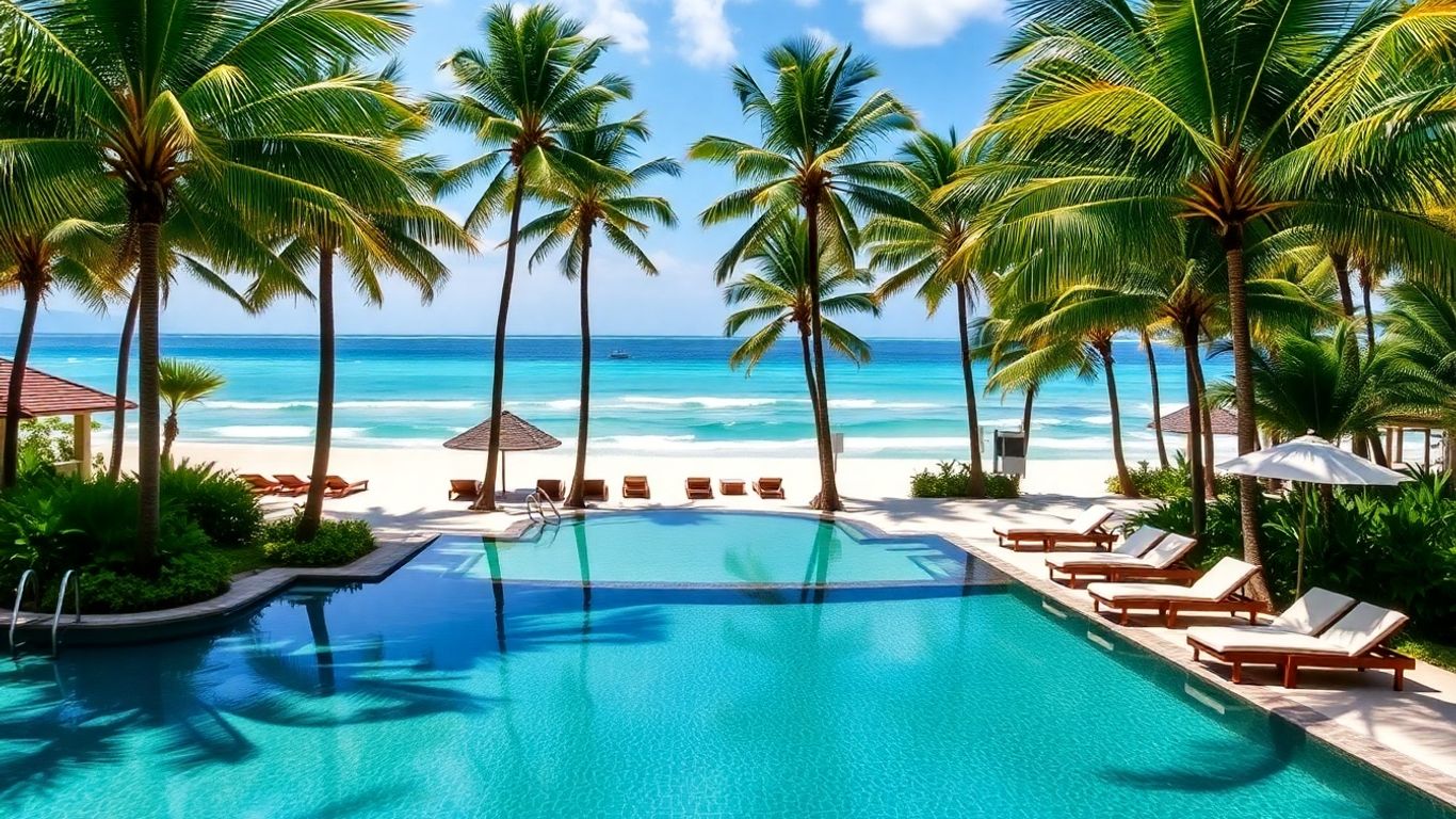 Luxury beachfront resort in Benoa, Nusa Dua, Bali.