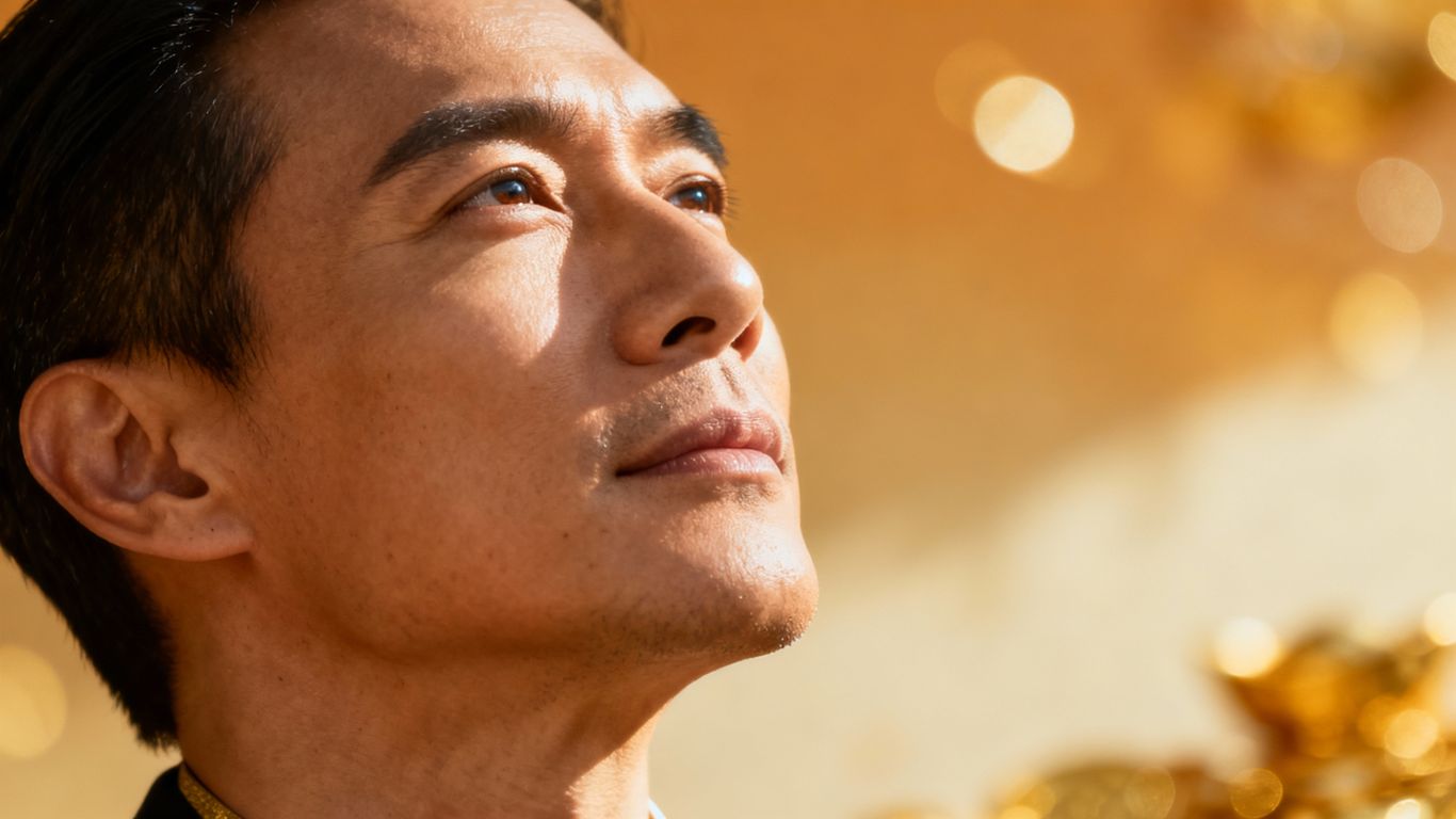 Author [Warren H. Lau] looking into the distance.