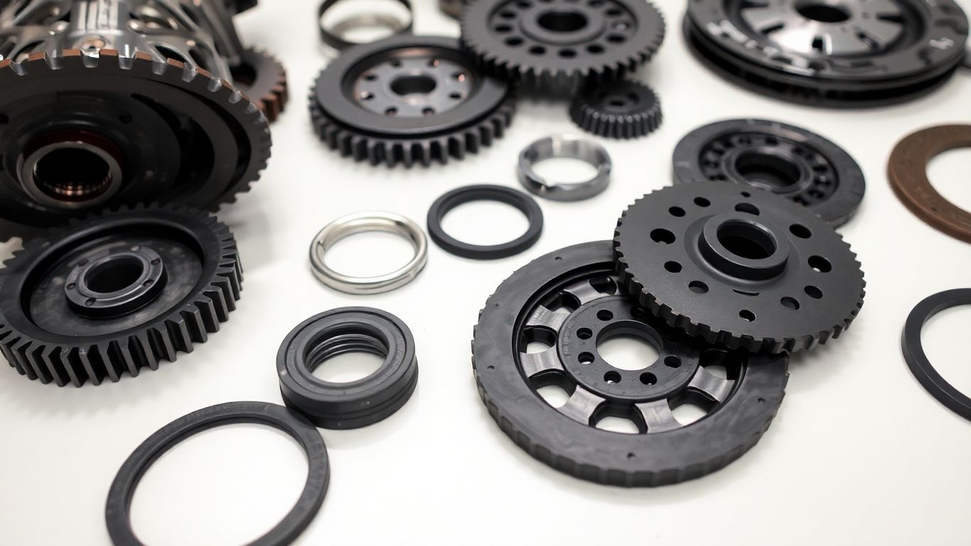 Transmission rebuild parts for Canberra vehicles.