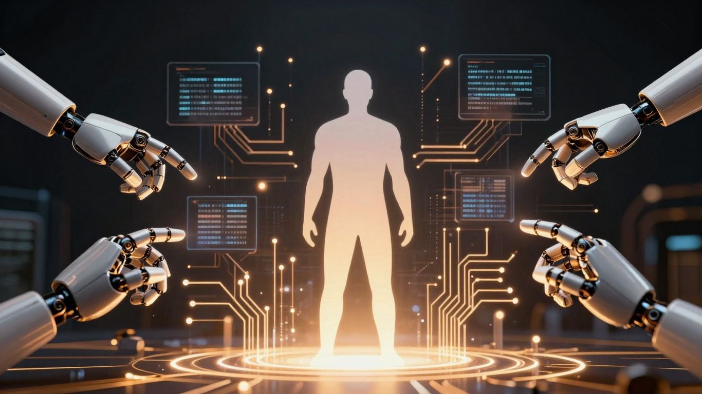 AI automation engineer career infographic