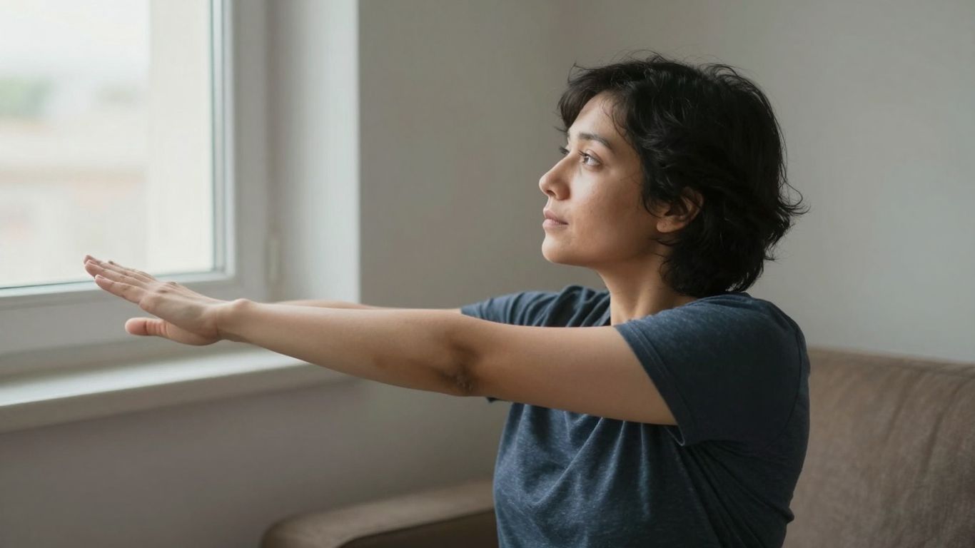 Person with ADHD taking a mindful, recharging break.