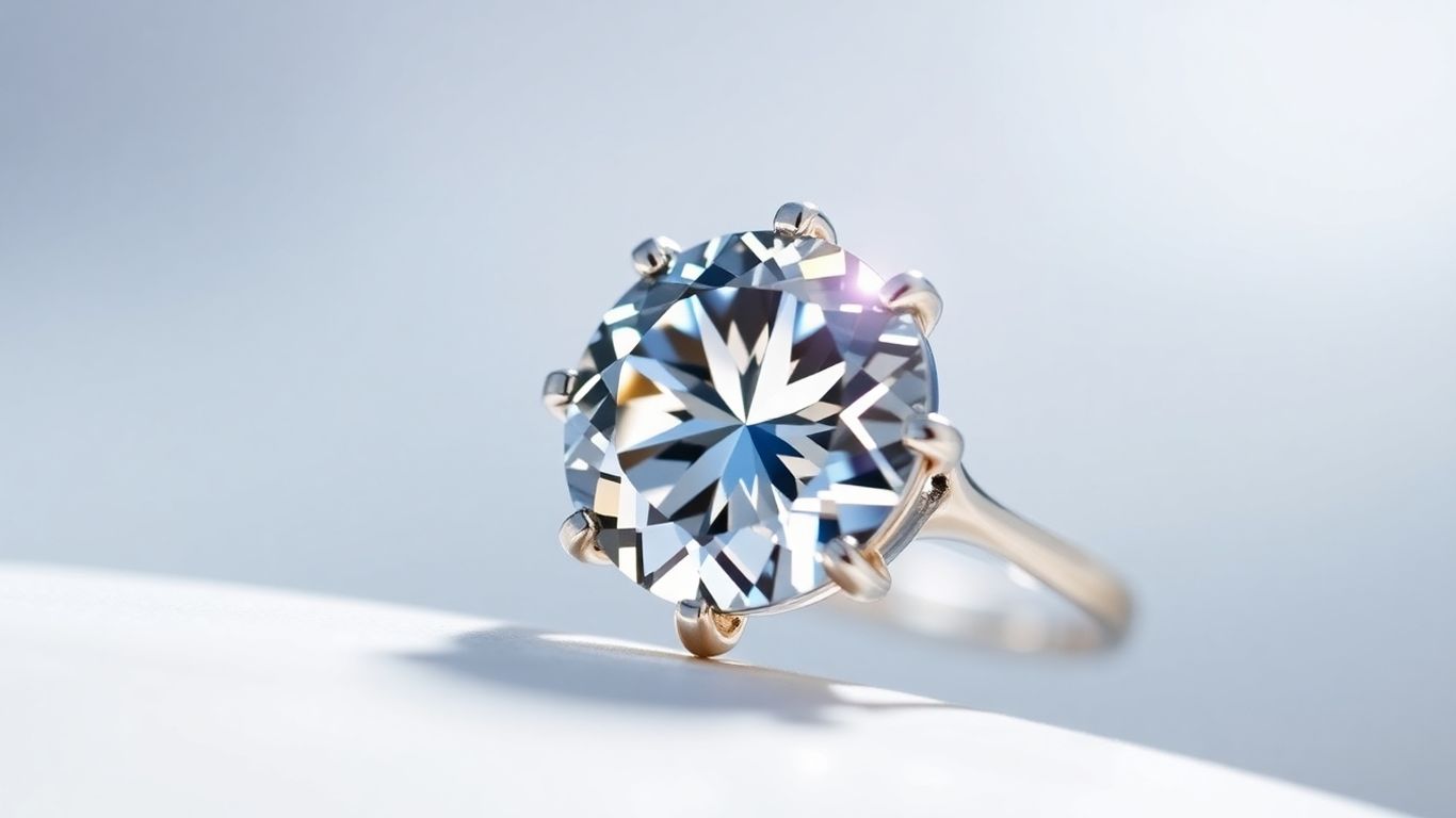 Sparkling moissanite gemstone in hypoallergenic jewelry