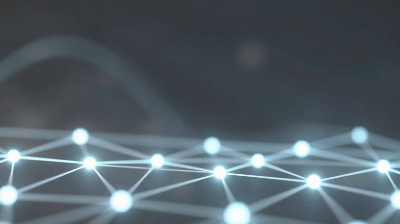 Digital network with glowing do follow links.