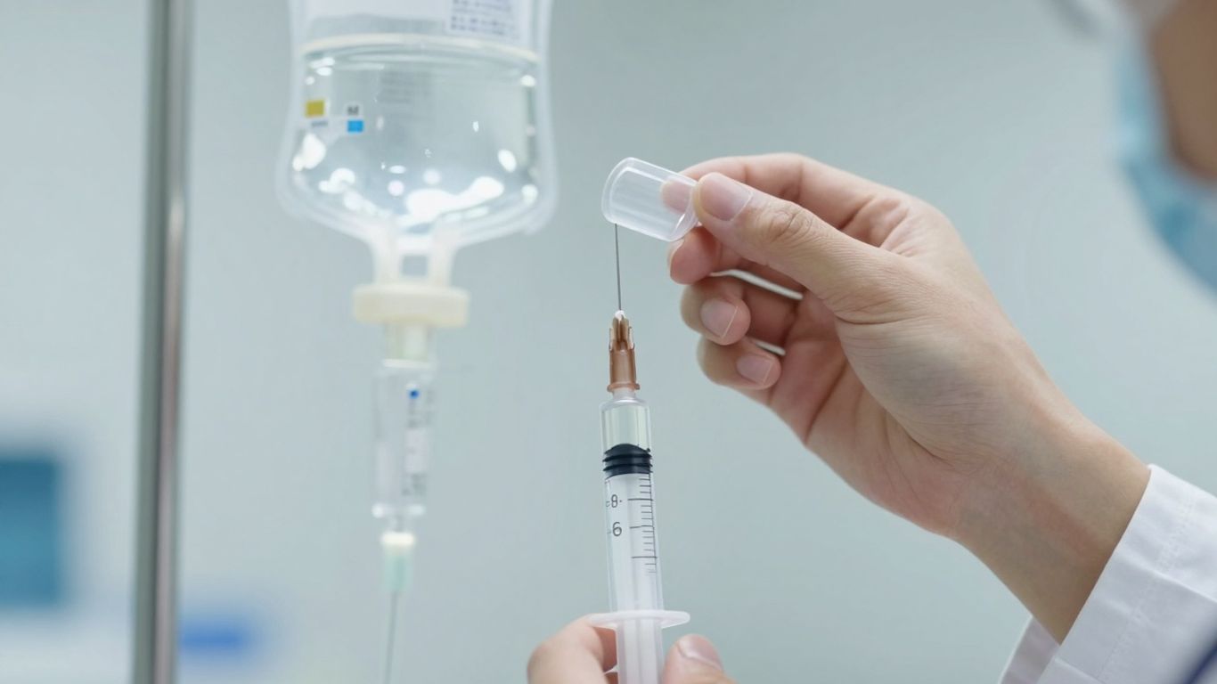 IV therapy and injection preparation
