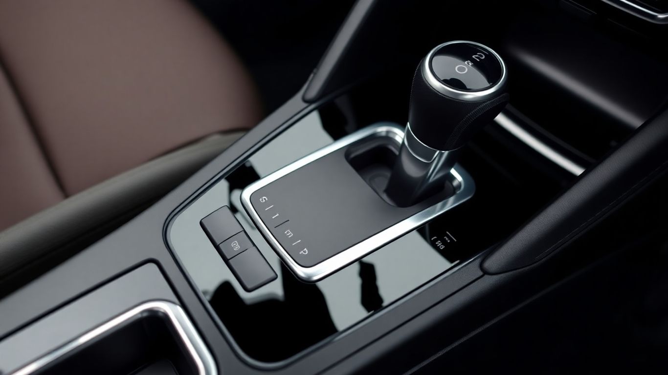 Skoda Kamiq automatic gear selector detail