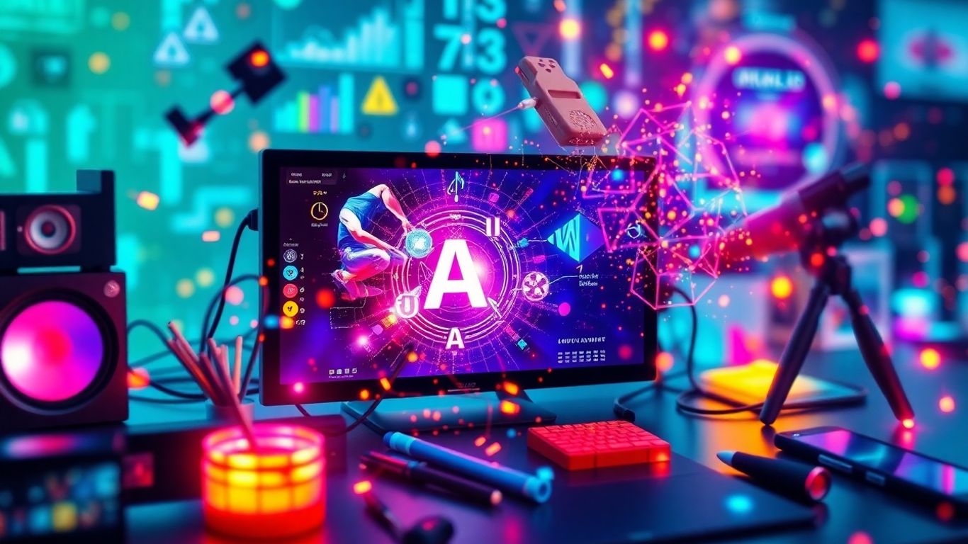 AI video creation tools and digital art