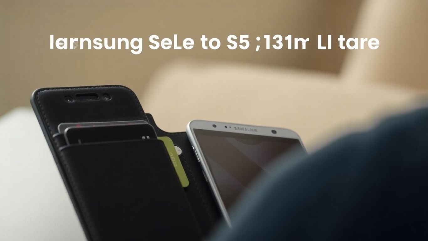 Samsung S25 Ultra wallet case, black, detachable magnetic