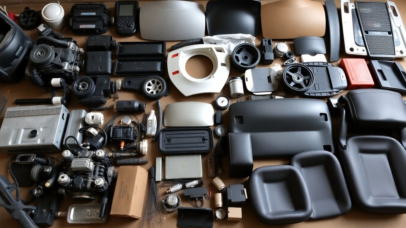 Volkswagen Scirocco spare parts collection