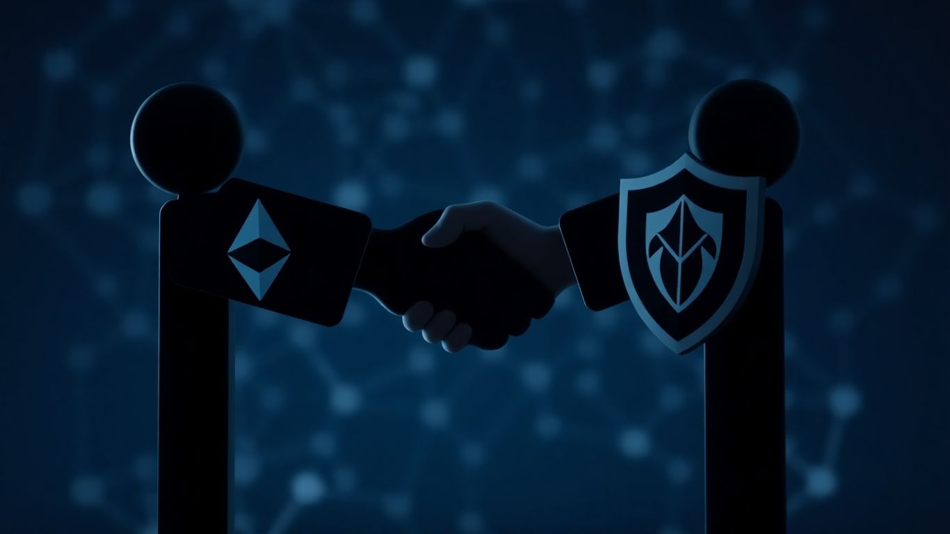 Ethereum and Keyring handshake for Tornado Cash legal defense.
