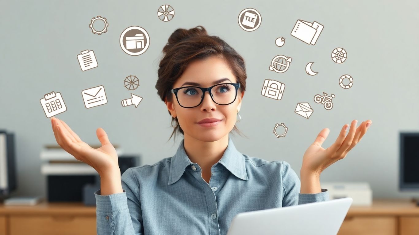 Admin expert managing multiple tasks efficiently.