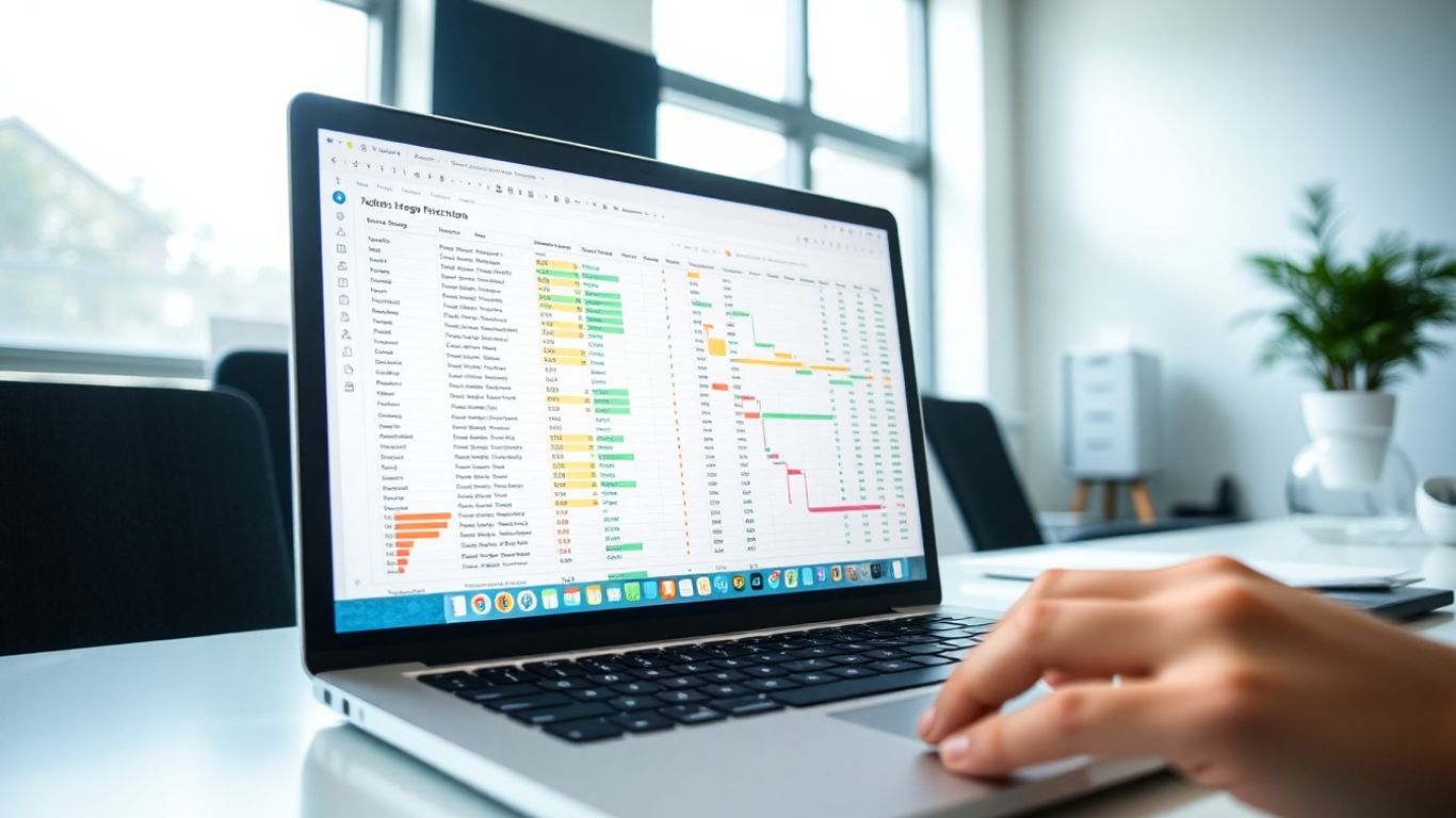 Zoho Sheet pricing overview on a laptop screen.
