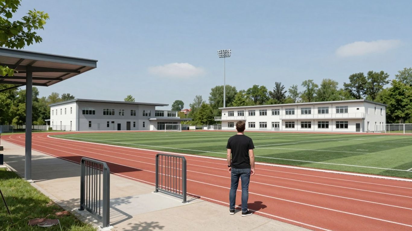 Complex sportiv modern în București cu [Ciprian Ciucu].