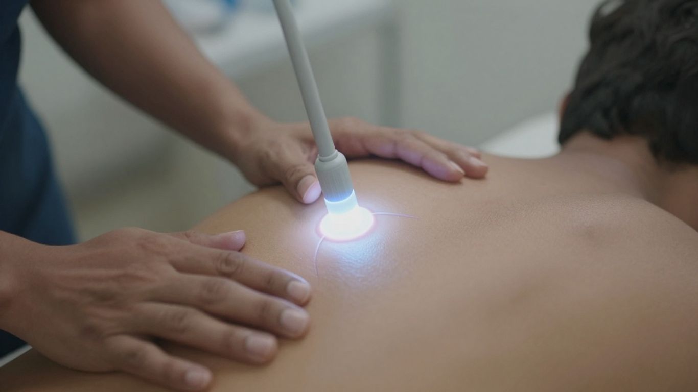 Pulsed electromagnetic field therapy session