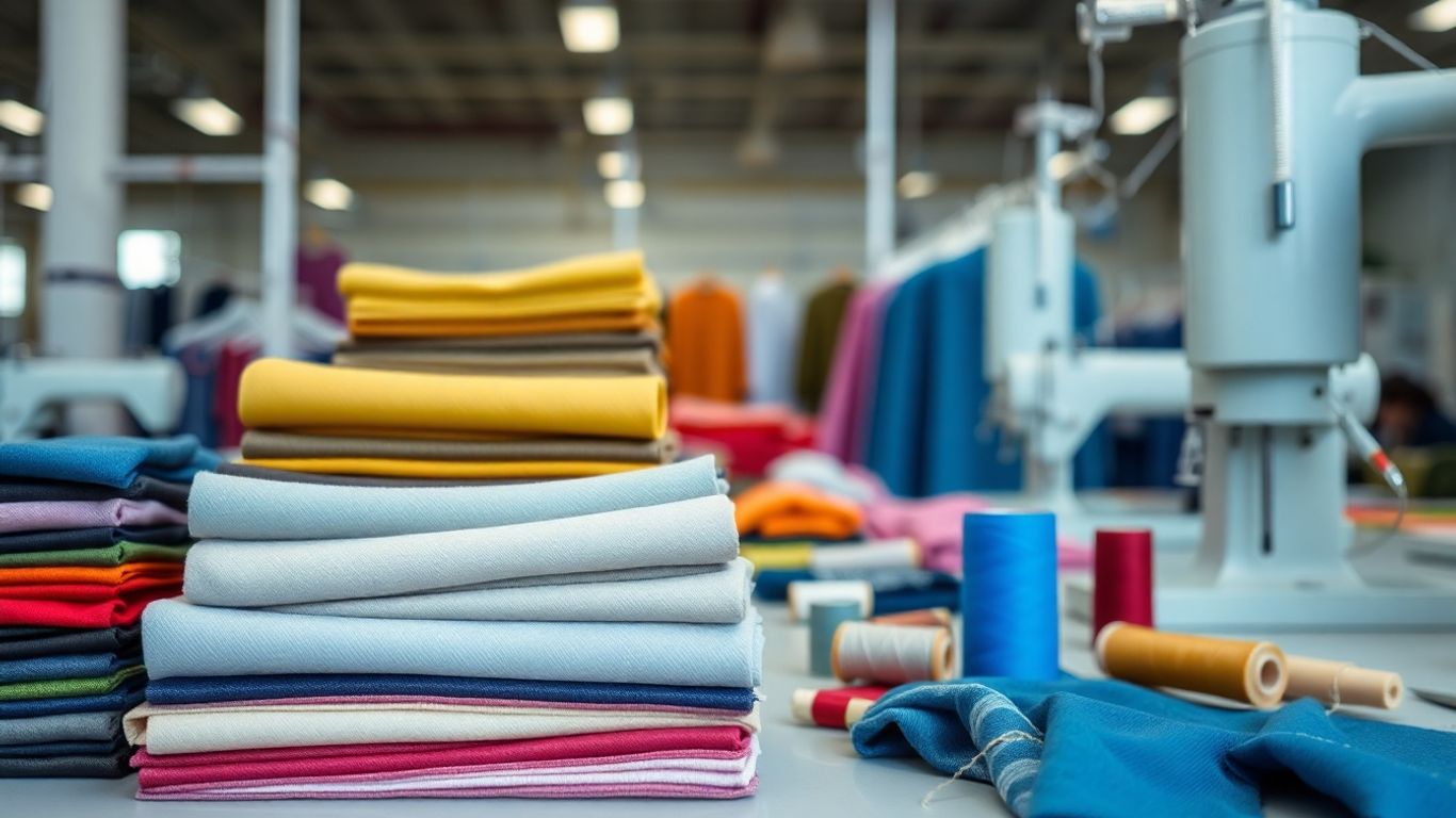 Clothing production materials and tools