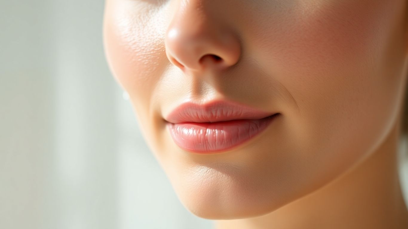 Woman with radiant, even-toned skin