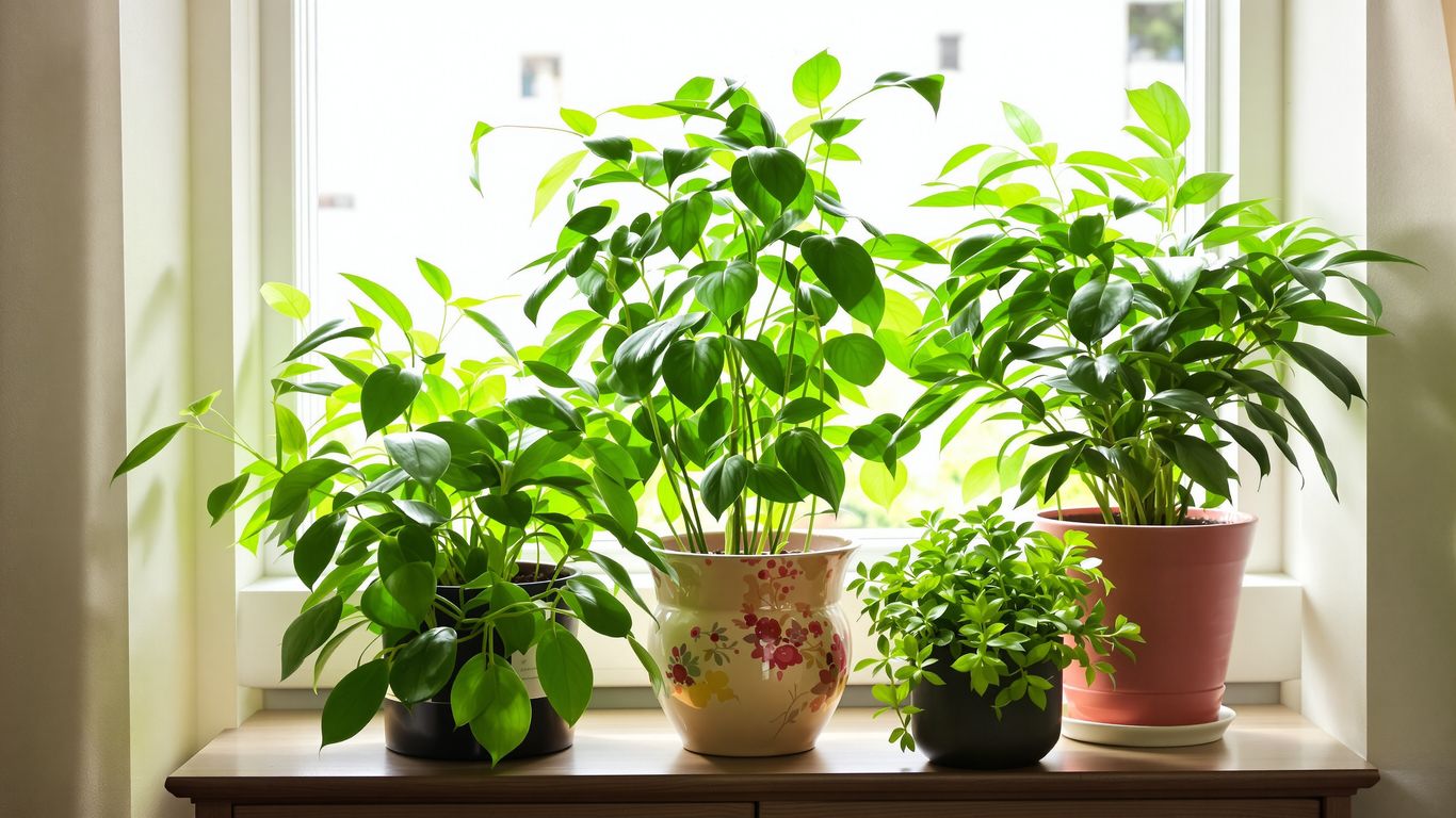 五種招財風水植物擺在家中
