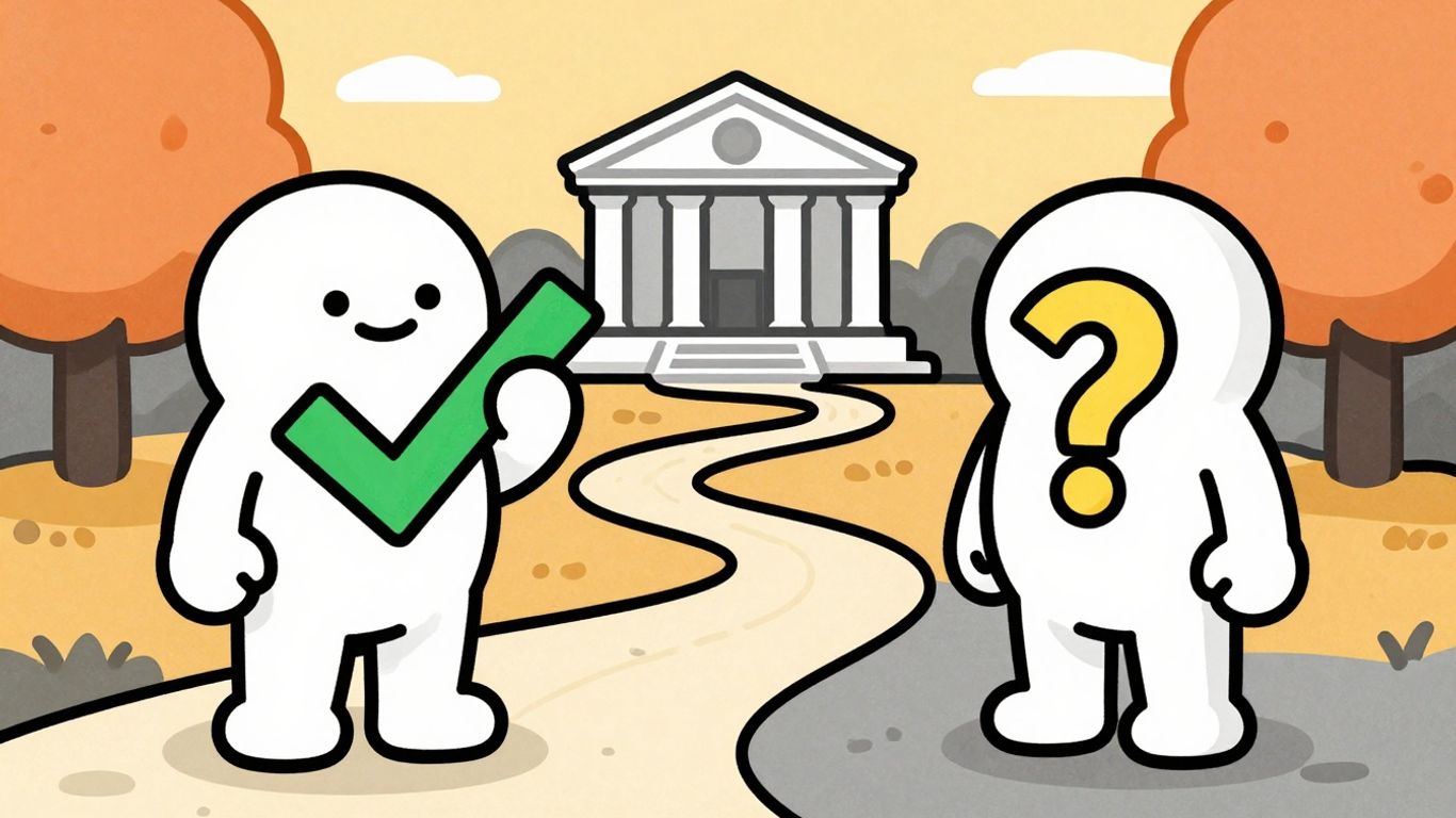 Pre-approved vs. pre-qualified loan comparison illustration.