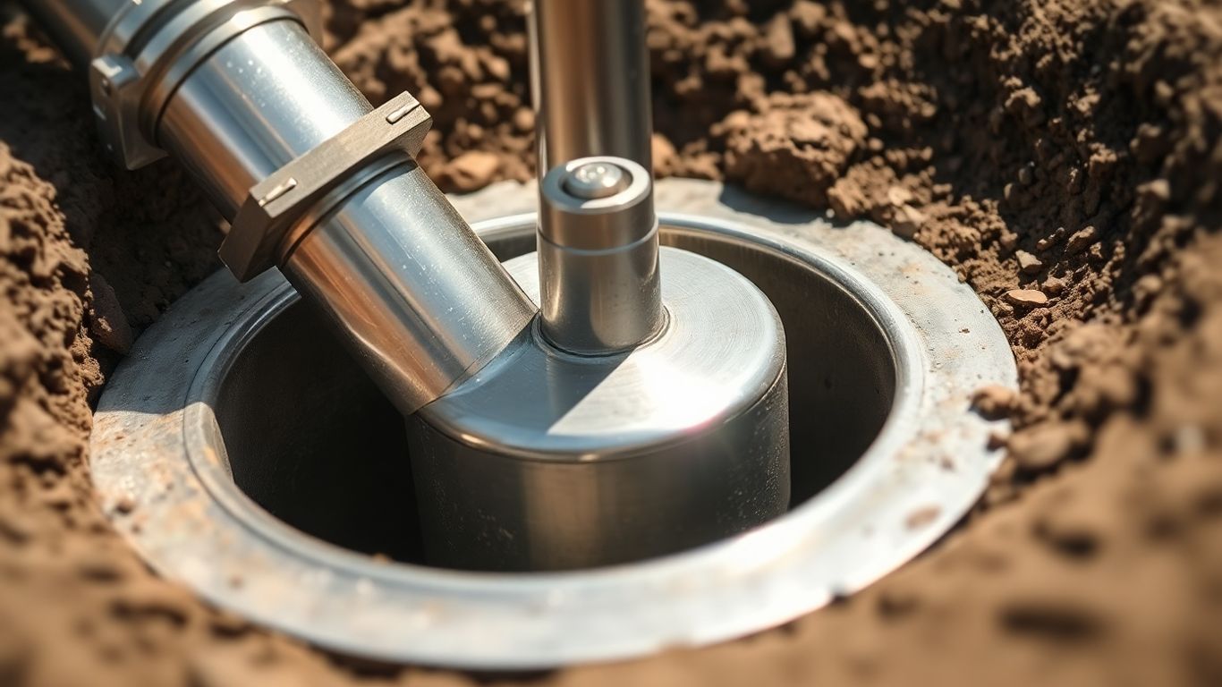 Professionally installed well seal protecting a water well.