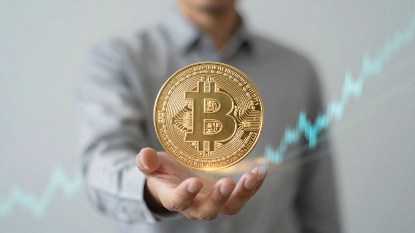 Blockchain technology abstract digital patterns financial growth future potential