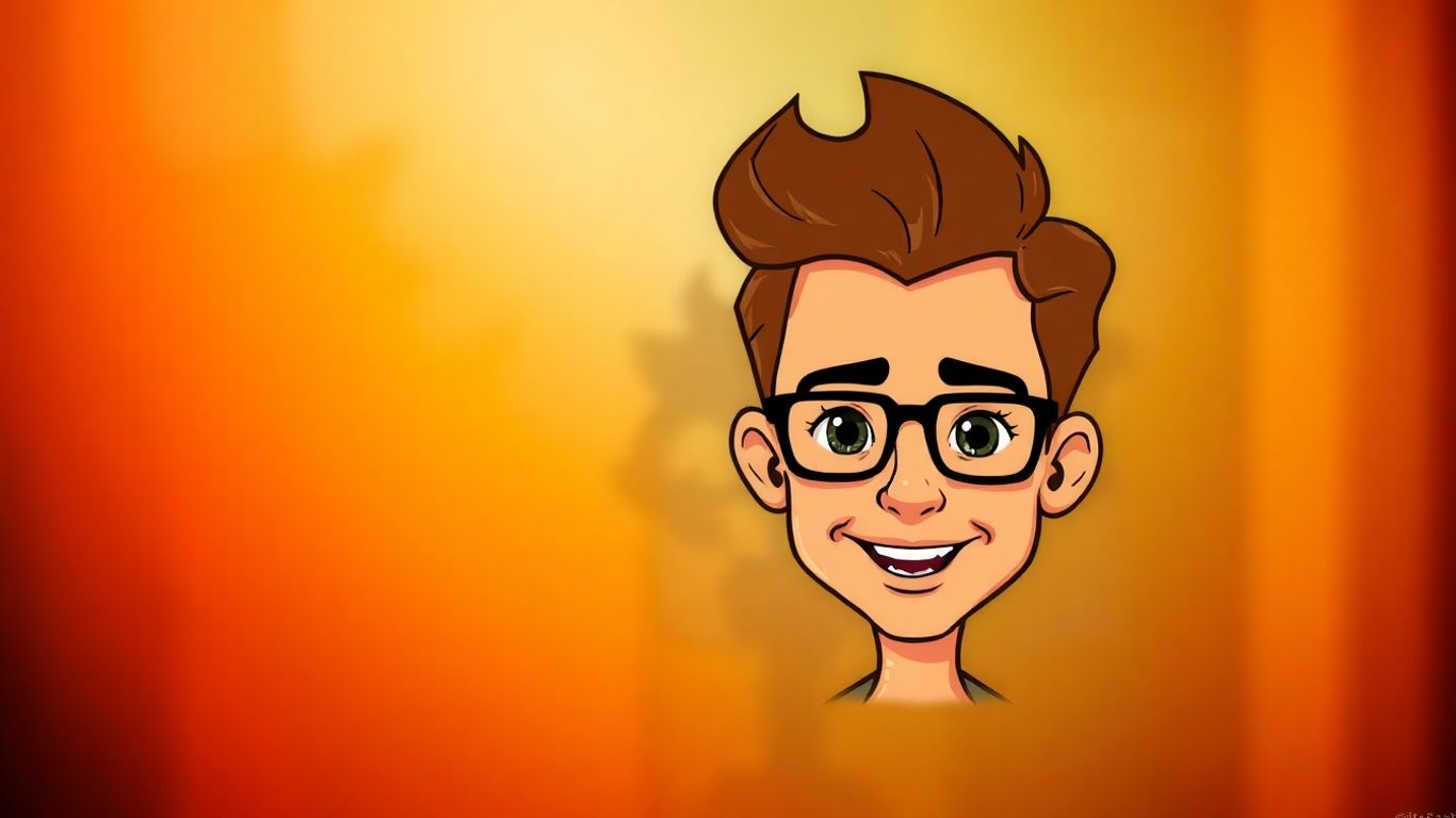 Photo transforming into cartoon avatar