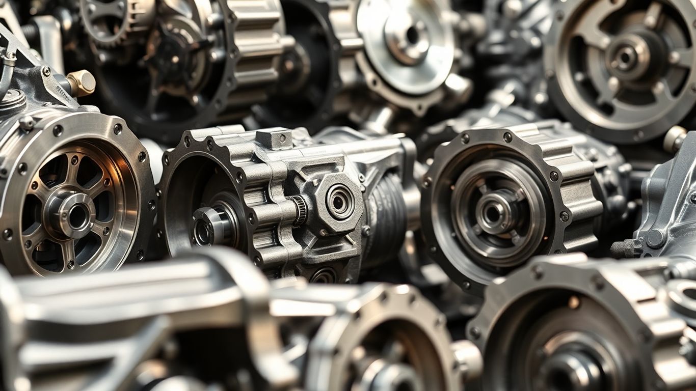 Automatic gearbox components and gears