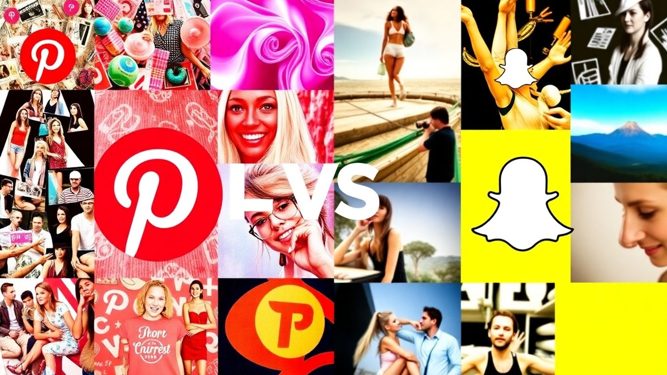 Platforme digitale vizuale: Pinterest și Snapchat
