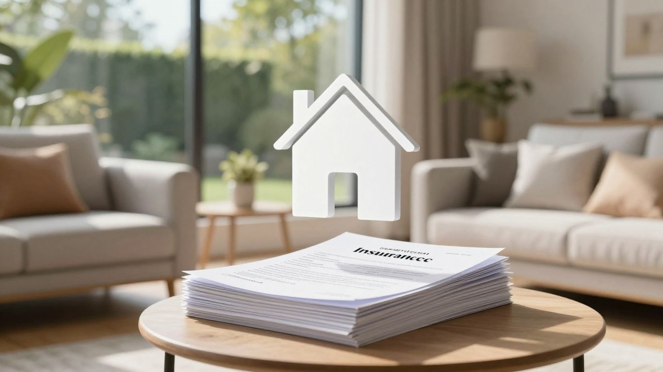 Comparador de seguros de hogar con casa y pólizas.