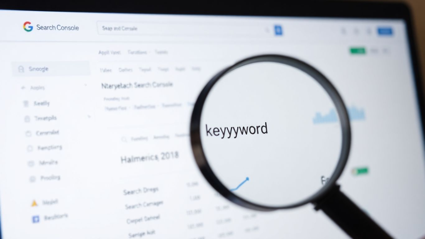 หน้าจอ Google Search Console แสดงข้อมูล SEO