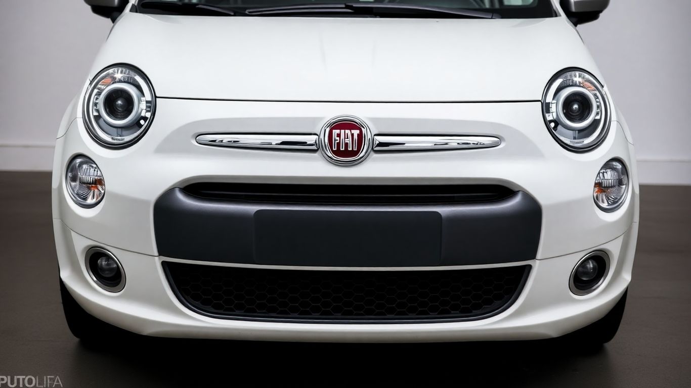Fiat bumper and headlight assembly