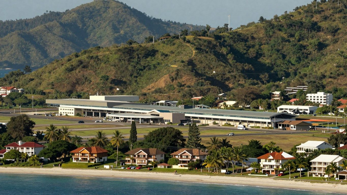 Labuan Bajo airport and coastal property development