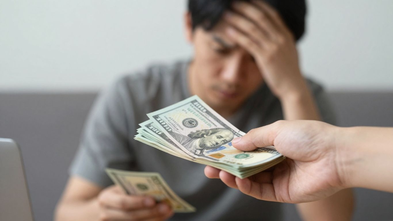 Urgent loan options for bad credit explained visually.