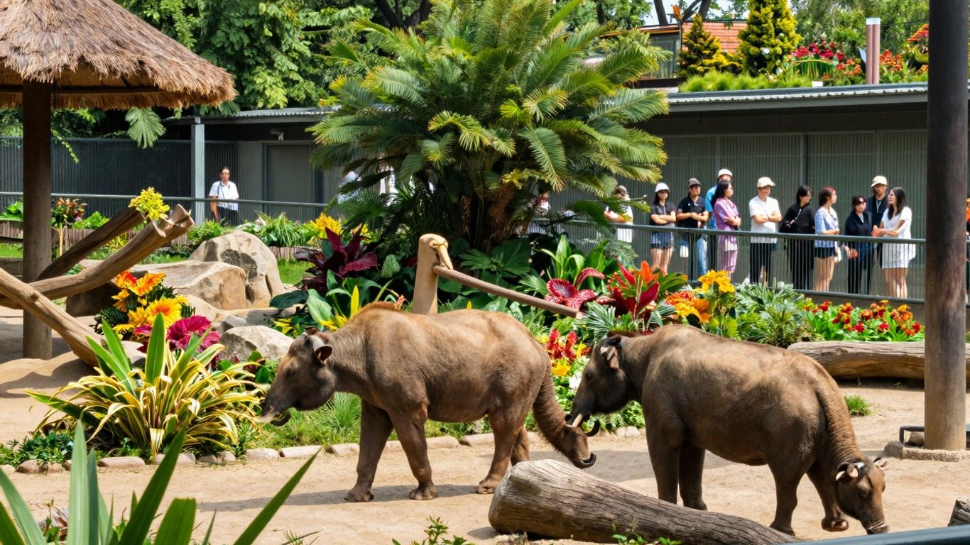 Zoo Wrocław z egzotycznymi zwierzętami i zielenią