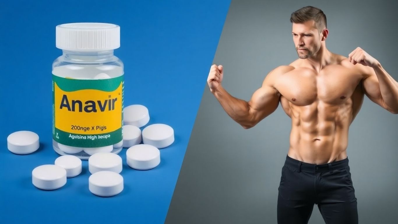 Anavar and testosterone connection visual