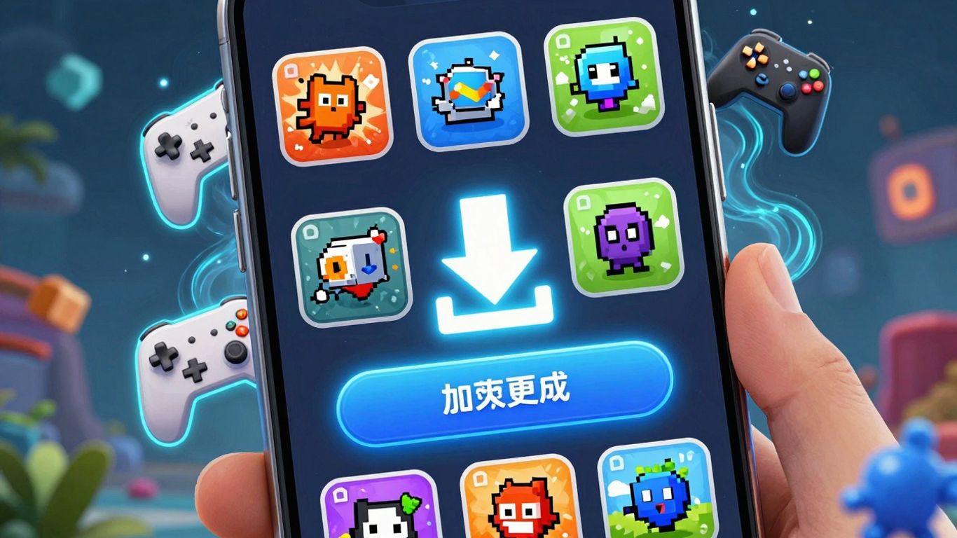 Download game apps safely on your phone.