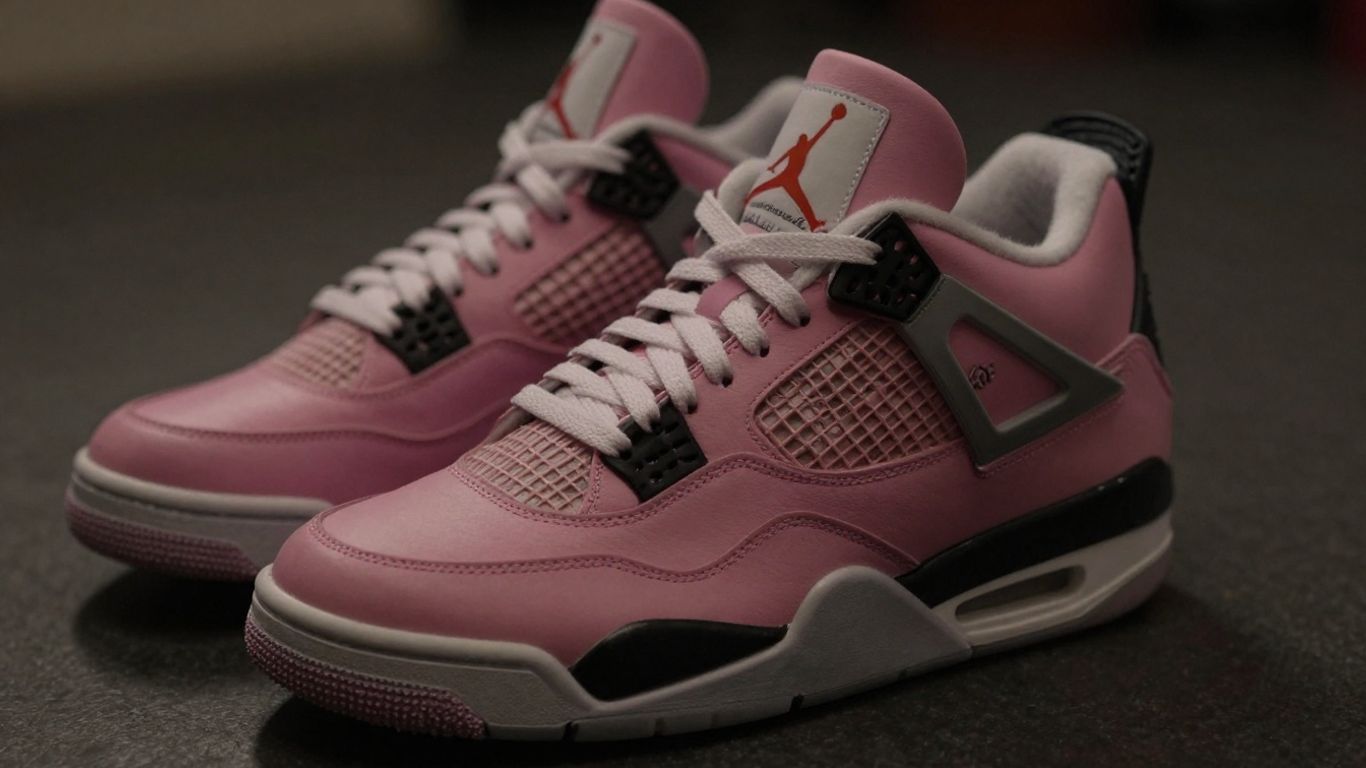 Noul Air Jordan 4 roz detaliat