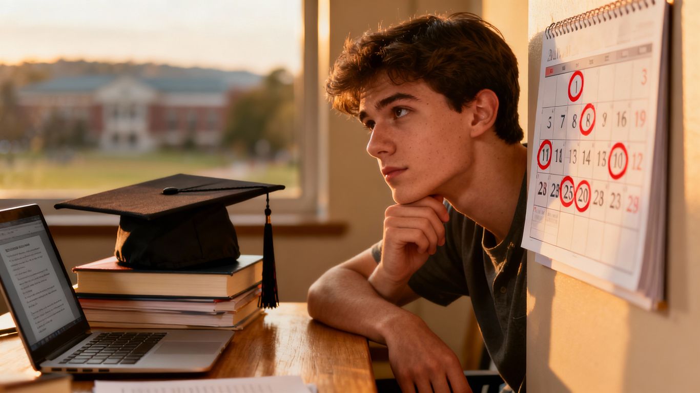 University application timeline calendar