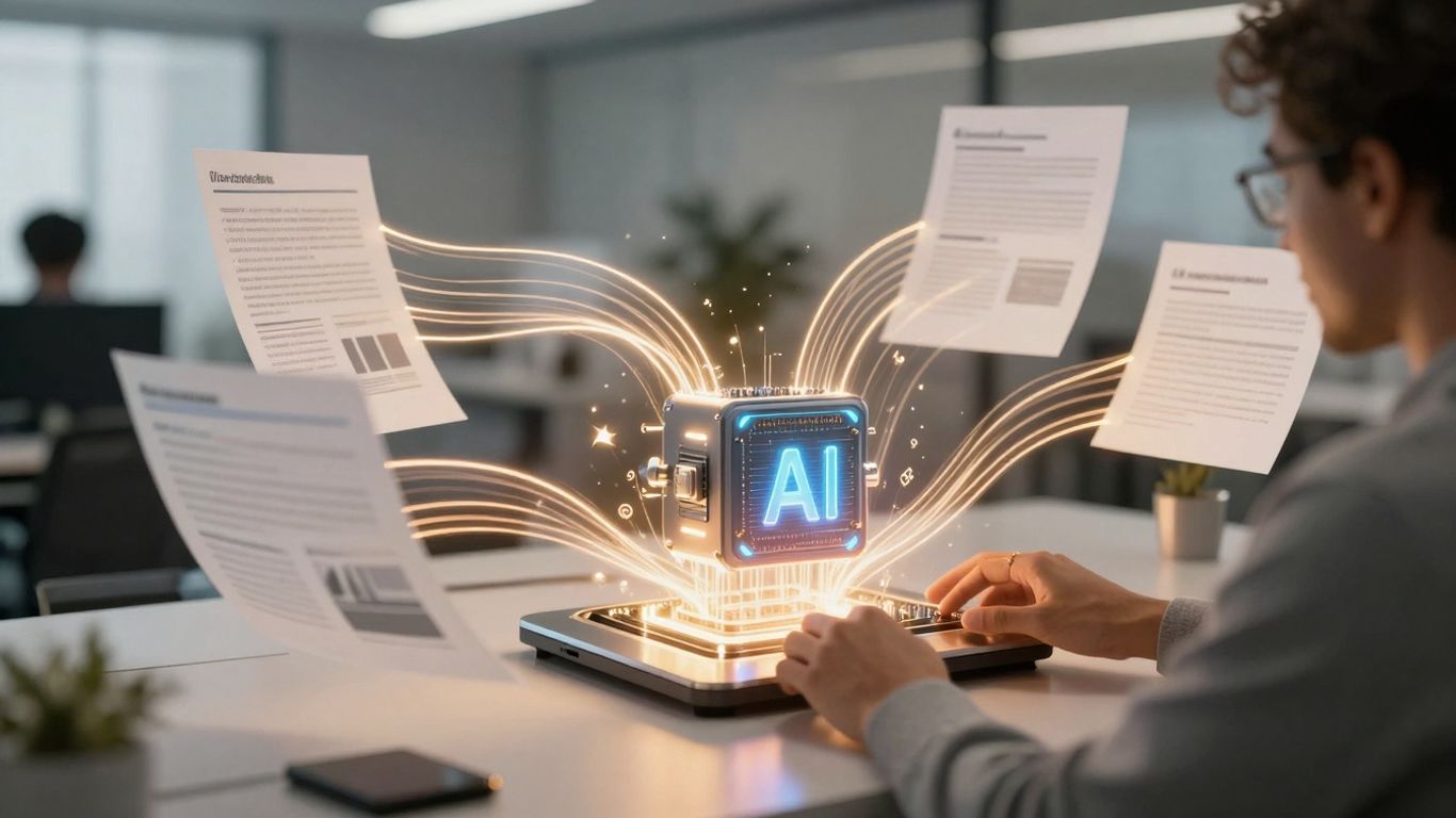 Análisis de documentos con IA y extracción de datos.