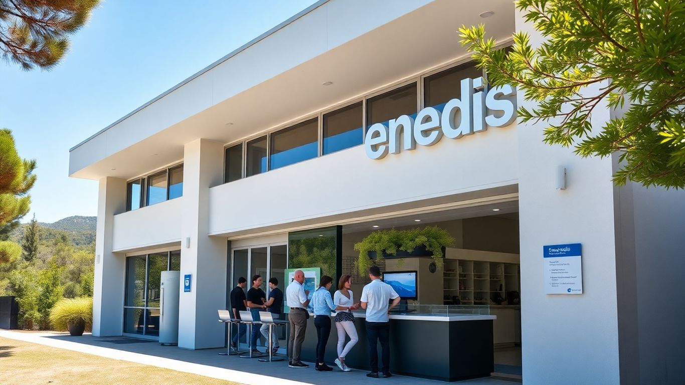 Enedis Côte d'Azur : accueil raccordement électricité